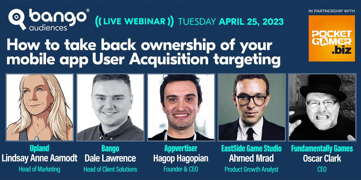 Image for [Webinar] How to take back control of your mobile app User Acquisition targeting