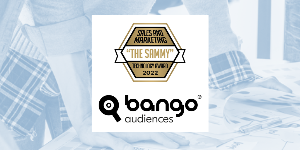 Image for The Sammys 2022 Winner: Bango Audiences Awarded for Innovative Advertising Technology